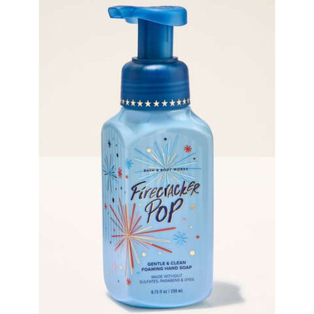 Bath & Body Works Firecracker Pop Foaming Hand Soap 8oz NEW Rare